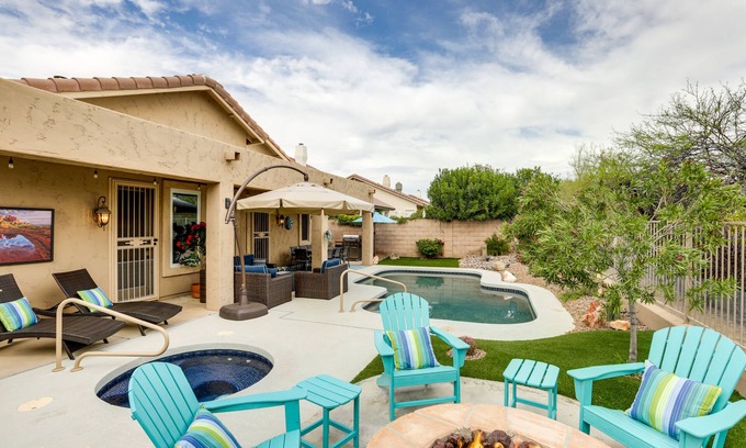 Tatum Ranch House | Upscale Cave Creek Home w/Private Pool & Spa!