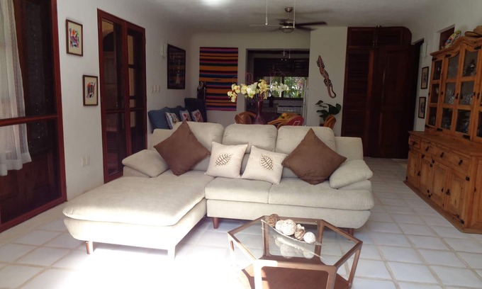 Playacar Fase I Apartment | UPSCALE LOCATION-Across street from Beach