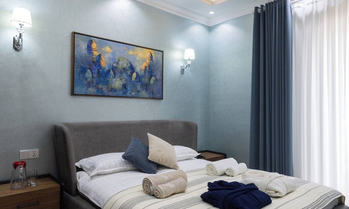 Dushanbe Apartment | Urban Oasis: Unparalleled Terrace Views in the Heart of the City