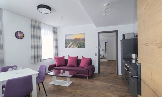 Koenigstein Apartment | Vacation accommodation 2 "Zirkelstein": 1 bedroom - Holiday accommodation Forsthaus