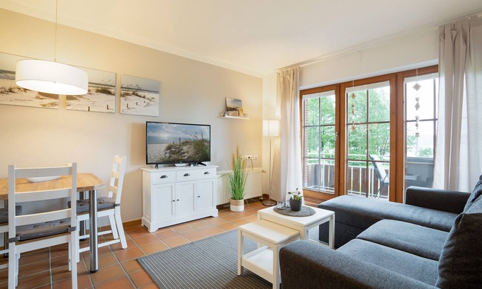 Ponitz am See Apartment | Vacation apartment 7 with balcony in Landhaus Pönitz am See