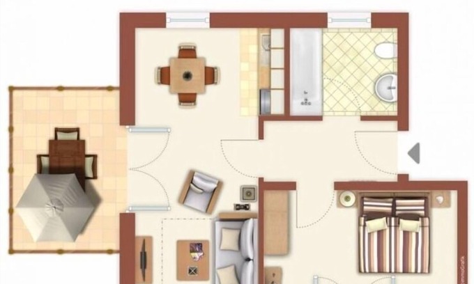 Herrsching am Ammersee Apartment | Vacation apartment/apartment for 4 guests with 48m² in Herrsching (175391)