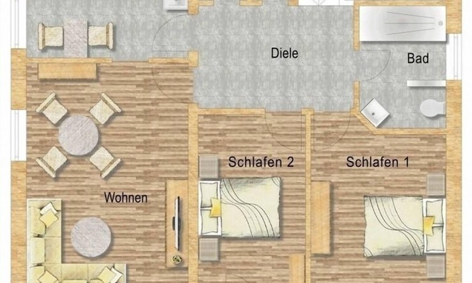 Lierschied Apartment | Vacation apartment/apartment for 6 guests with 85m² in Lierschied (129648)