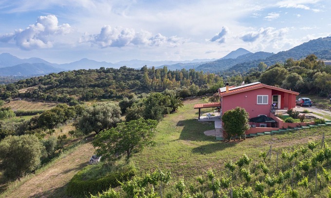 Bari Sardo House | Vacation Home "La Collina Degli Ulivi" with Sea View, Private Terrace & Wi-Fi