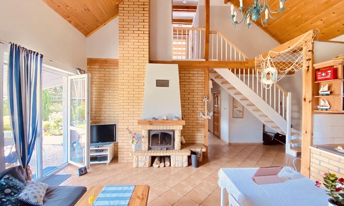Kolczewo House | Vacation home near Świnoujście on the Baltic Sea with whirlpool and sauna in the countryside