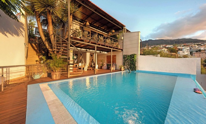 Santa Ursula House | Vacation Home "Villa Horizonte" with Sea View, Private Pool & Wi-Fi