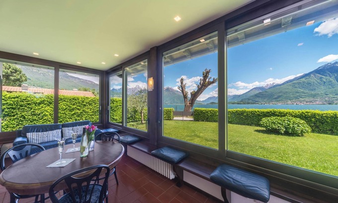 Domaso Villa | Vacation Home "Villa Rita" with Lake View, Wi-Fi, Garden, Pool & Terrace