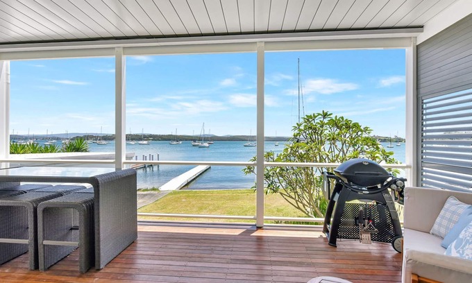 Valentine House | Valentine Views Lakefront Tranquility with Private Jetty