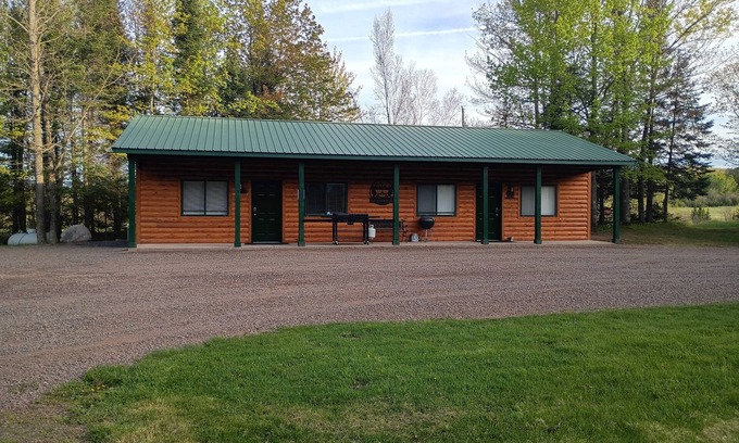 Washburn Cabin | Valhalla View Cabins Trail Side 2-bedroom North of Washburn with WiFi, AC