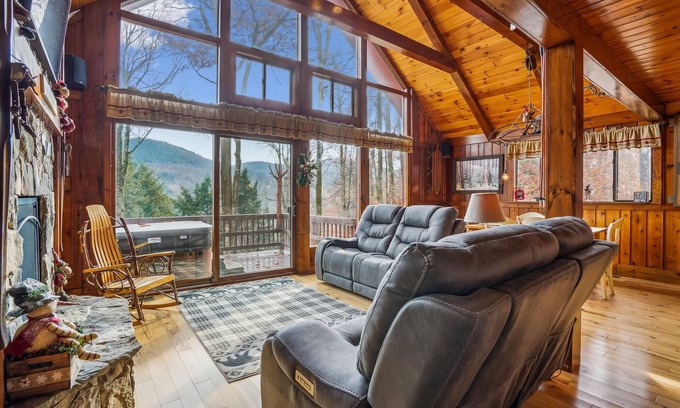 Killington House | Valley View Retreat is a tastefully decorated home. Beautiful views