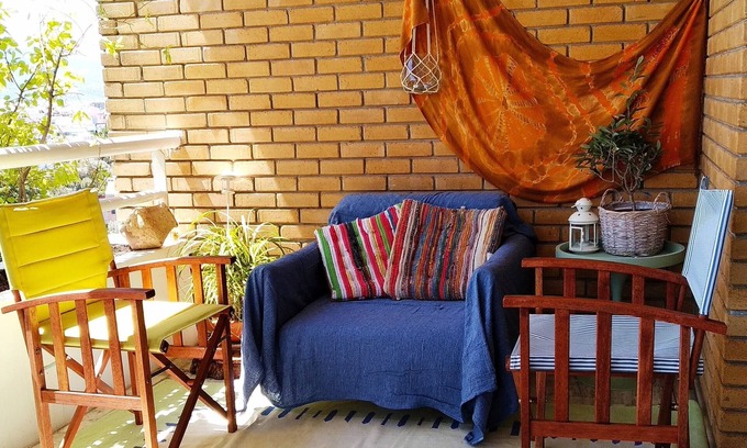 Marousi Apartment | Vana' s penthouse with comfortable relaxing fully furnished balcony