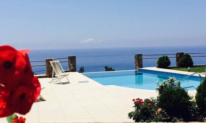 Koutsounari Villa | VASILIKOS Exclusive Seaview Villa- Infinity Pool