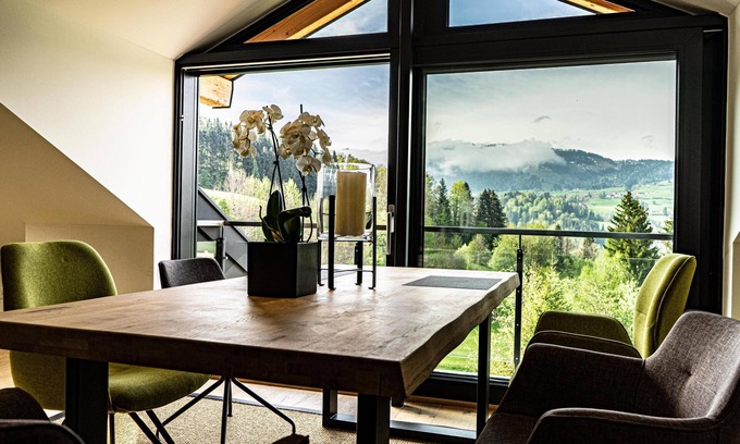 Oberstaufen Apartment | Verbringen Sie Einen Erholsamen Urlaub in der Ferienwohnung Ausblick