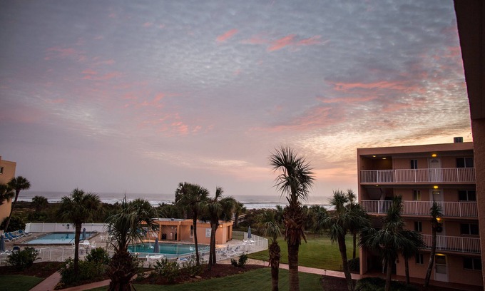 St. Augustine Beach Condo | View, Comfortable, Clean, Construction Free