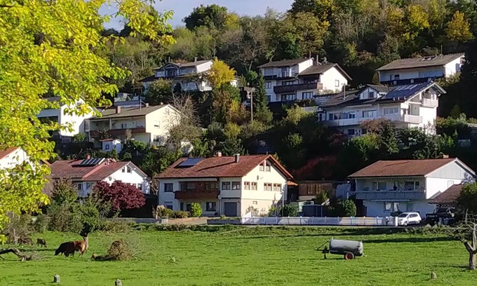 Wutoeschingen Apartment | View into the Wutach valley