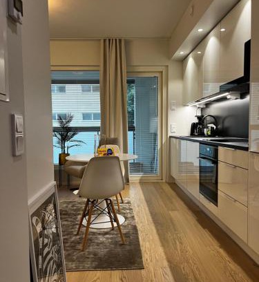 Pori Apartment | Viihtyisä kaupunkiyksiö saunalla