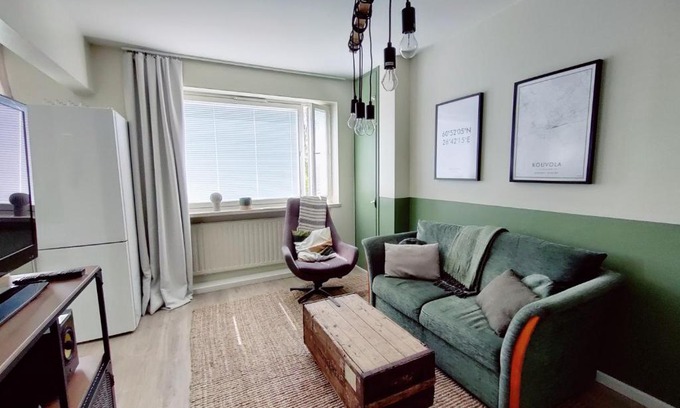 Koria Apartment | Viihtyisä yksiö keskustan sykkeessä