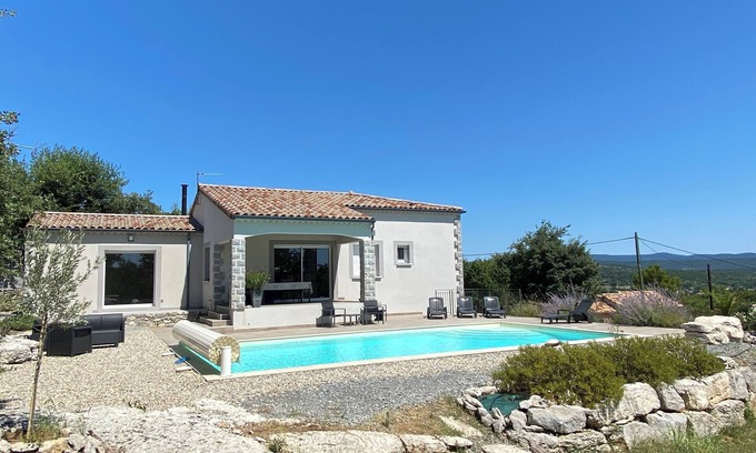 Labeaume House | Villa 135m2 private swimming pool (open from May to September)