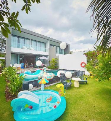 Phuoc Thuan Villa | Villa 4 Phòng ngủ hồ bơi riêng - Resort Sanctuary Hồ Tràm