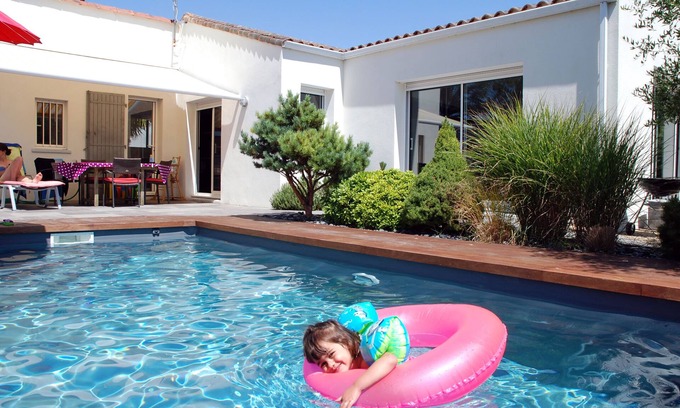 Angoulins Villa | Villa 4 stars near the sea - swimming pool and sauna