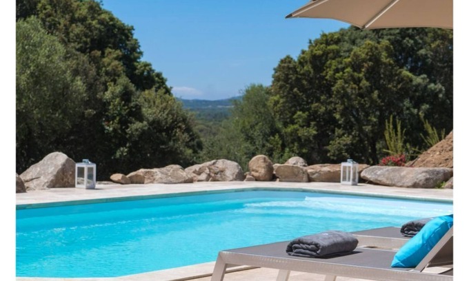 Figari Villa | Villa A Liccia in the heart of the maquis with private pool, surrounded by nature