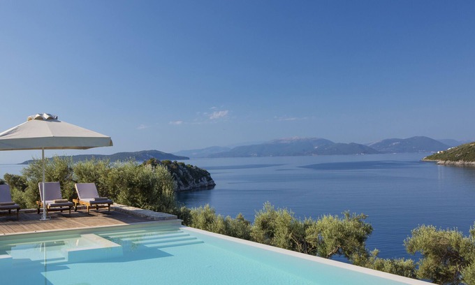 Sivota Villa | Villa Aeraki -private sea access in Sivota Bay, just a few steps from water