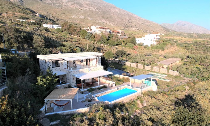 Mariou Villa | Villa Anasa - Panoramic sea view, peacefulness & private pool.