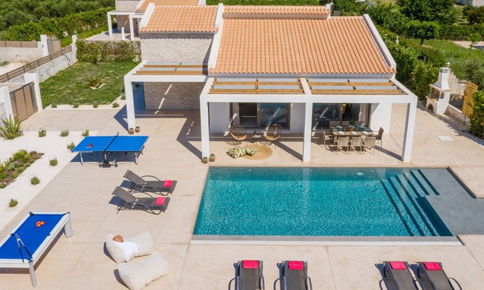 Zakynthos Town Villa | Villa Anemona - Zante Prime Heated Pool Villas