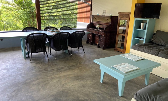 Mahe Island House | Villa Apartment 1A with tropical garden view,quiet location, 3 min. to the beach
