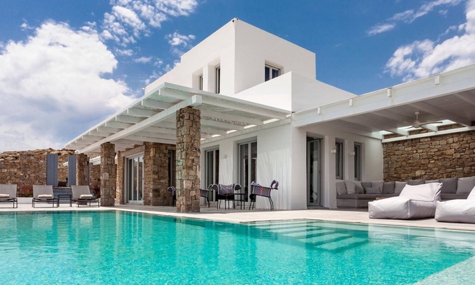 Elia Villa | Villa Apollo - Private pool - Jacuzzi - Ocean view