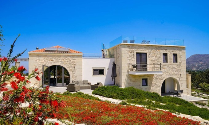 Douliana Villa | Villa Armenoi - Three Bedroom Villa, Sleeps 6