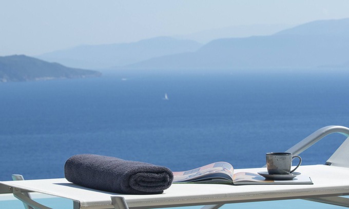 Evgiros Villa | Villa Asterias:Feel the Greek Summer,enjoy the view & relax!