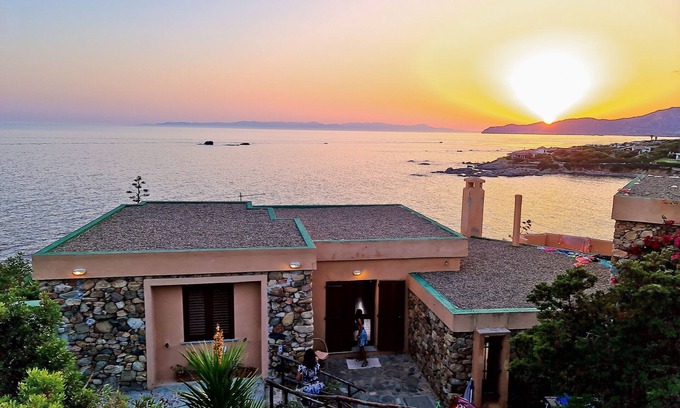 San Stefano Villa | Villa at seafront, Cala Caterina, sealife - beach - sun