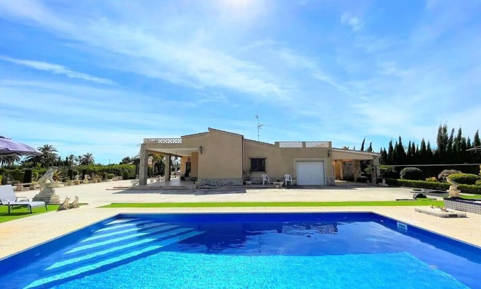 Elche Villa | Villa Avec Piscine Privée Sans vis à vis Costa Blanca Près D'alicante, Espagne