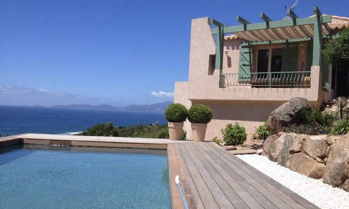 Portigliolo Villa | Villa Avec vue mer & Piscine à Portigliolo
