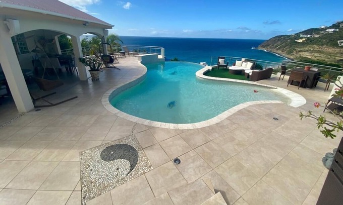 Belair Villa | Villa BEL-AIR. LUXURIOUS OCEAN VIEW VILLA. 5 BEDS