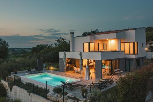 Materada Villa | Villa Boiky - private pool and amazing sea view, Istria