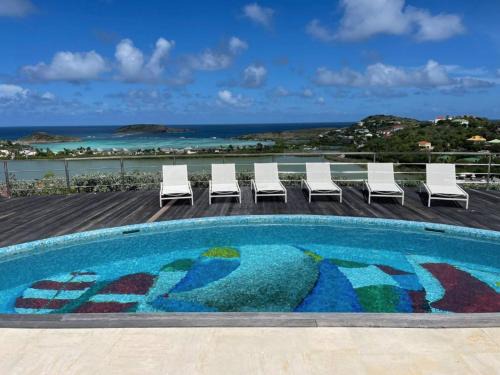 Grand Cul-de-Sac Villa | Villa BOT- EVERSAIL avec vue panoramique sur l'océan