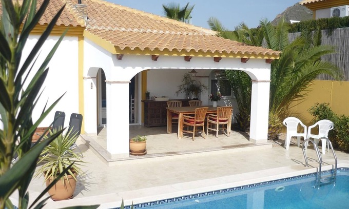 Mazarron Villa | Villa 'Casa Miantojo' with Private Pool, Terrace, A/C & Wi-Fi