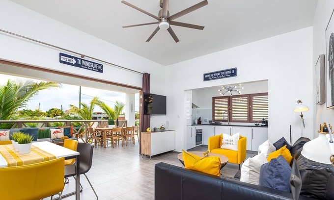 Belnem Condo | Villa CHICA BONAIRE Pool 3min to Beach Surf Kite Dive 5min to Downtown in Belnem