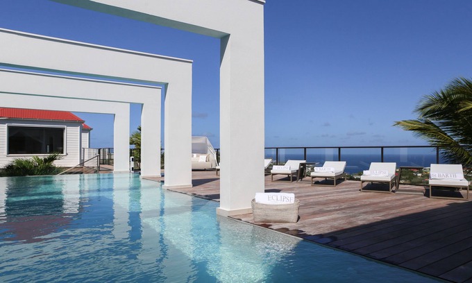 Quartier Lorient Villa | Villa Eclipse | Ocean View - Located in Tropical Vitet with Private Pool