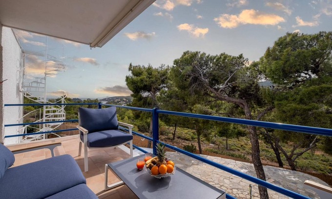 Lavrio Villa | Villa Elisa 6ppl Poseidon Temple & Sea View, Sounio