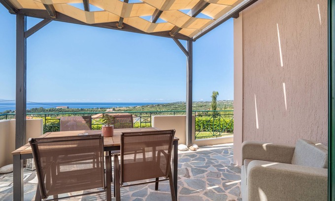 Leivathos Apartment | Villa Evridiki with Sea View