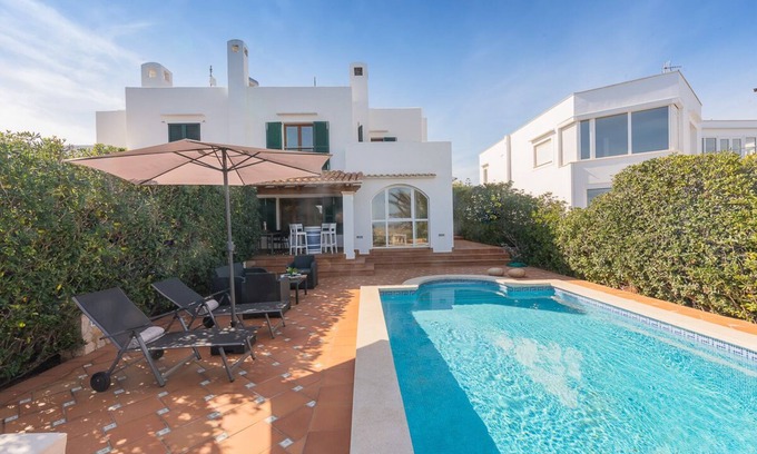 Cala d'Or House | Villa für 6 Personen, Erste Meereslinie, Direkter Zugang zum Meer Über Felsen