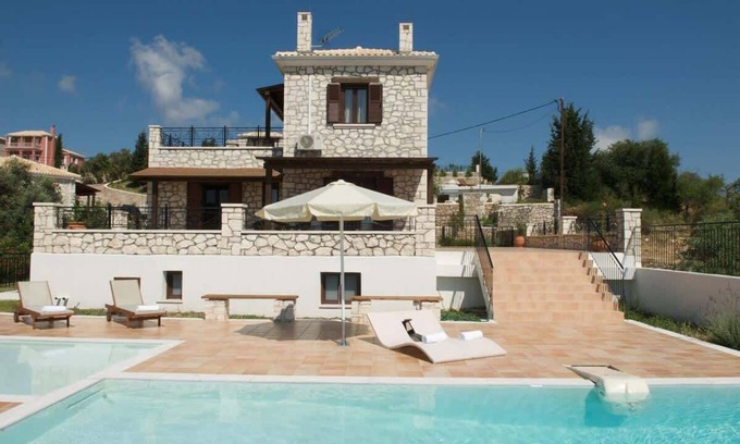 Spanokhorion House | Villa Filira Two-Storey Sea View Retreat