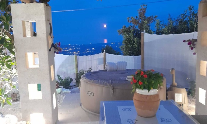 Selva di Fasano Villa | Villa 'Grace' with Sea View, Wi-Fi and Air Conditioning