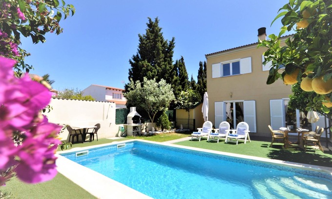 Badia Gran Villa | VILLA HUGO- House in residential area Bahía Grande. Private pool. Ideal for families. Very popular - Free Wifi