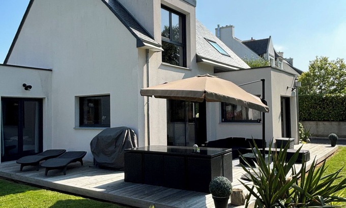 Pont-l'Abbe House | Villa hydrangeas 2 steps from the beaches