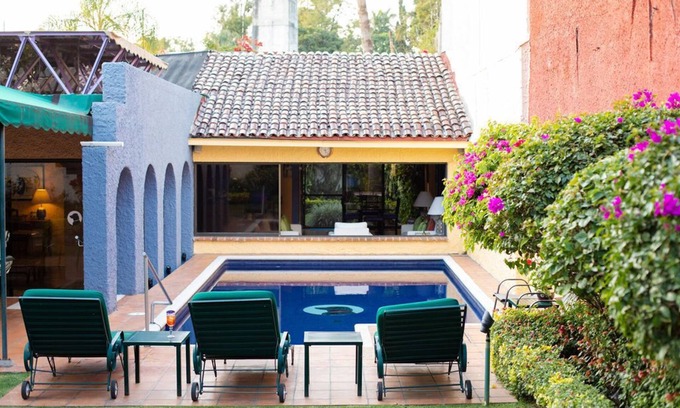 Cantarranas Villa | Villa in Cantarranas neighborhood in Cuernavaca, Morelos - pool, clean, meals