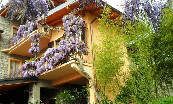 Cremia House | Villa Iolanda: Pure relax, 2 terraces with lake view and fireplace